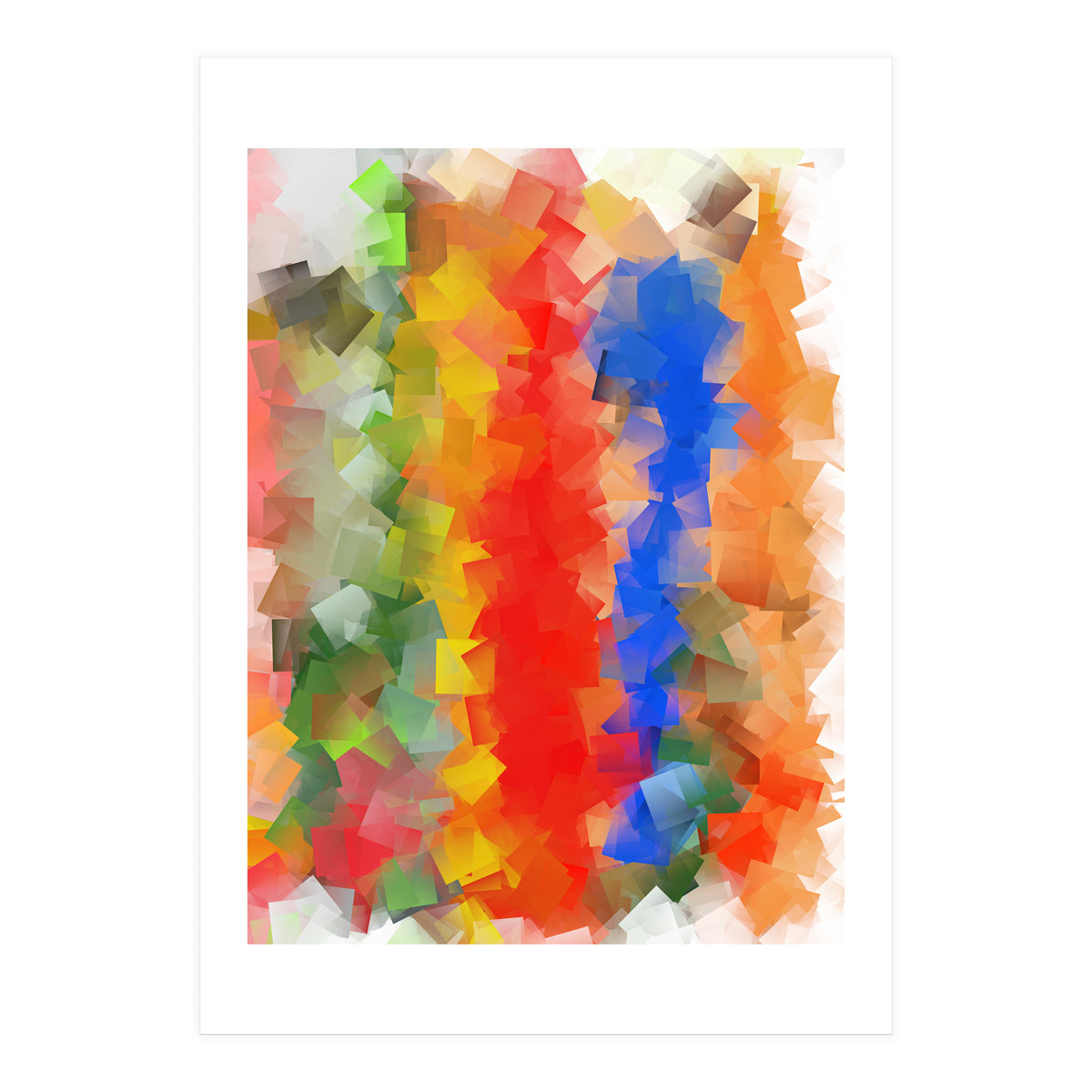 Art In Squares (Print Only)