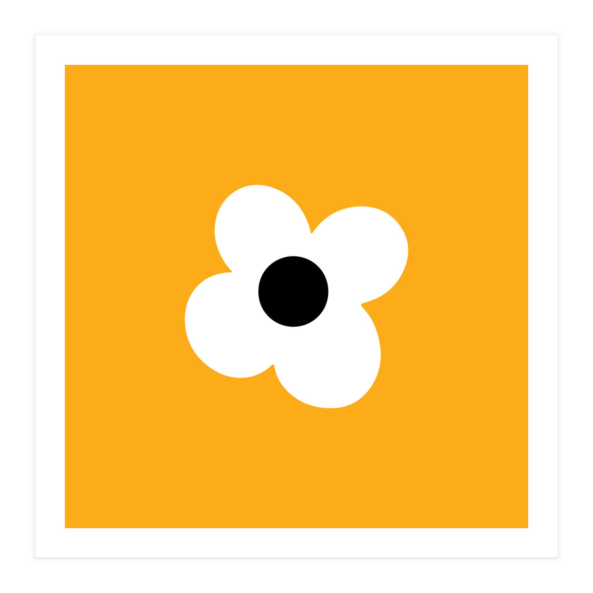 Max Folk Daisy Yellow  (Print Only)