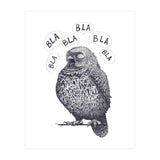 Owl Bla Bla Bla (Print Only) thumbnail