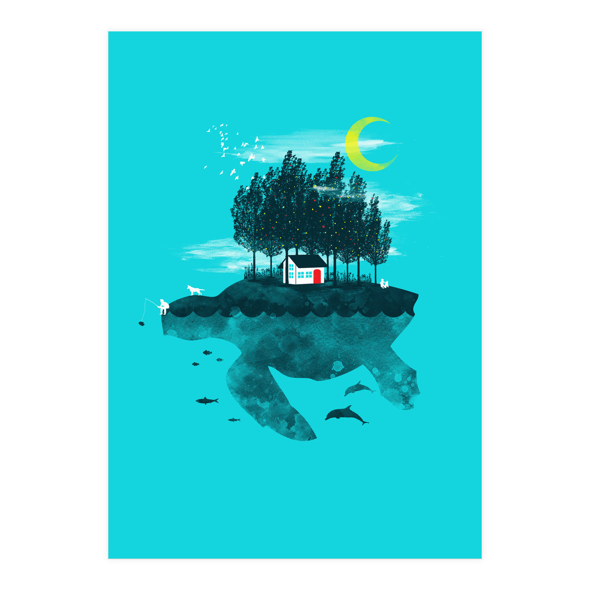 Moving Island (Print Only)