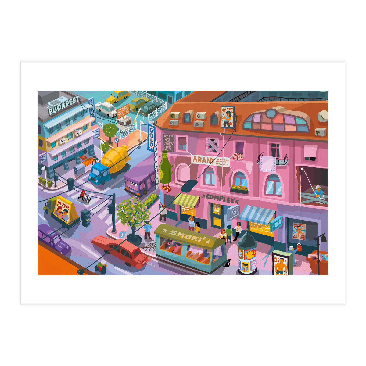 My little Budapest (Print Only)