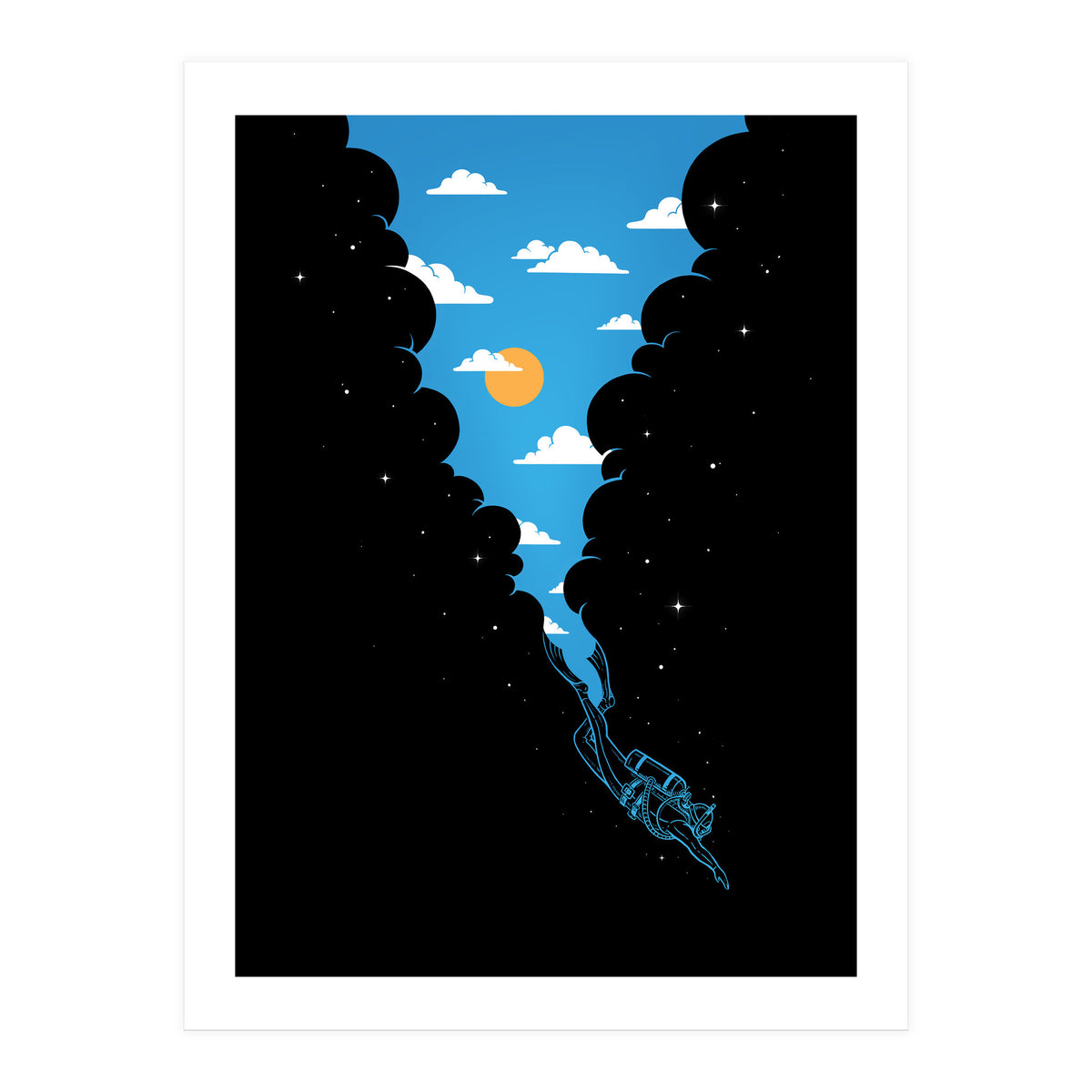 Skydiver (Print Only)