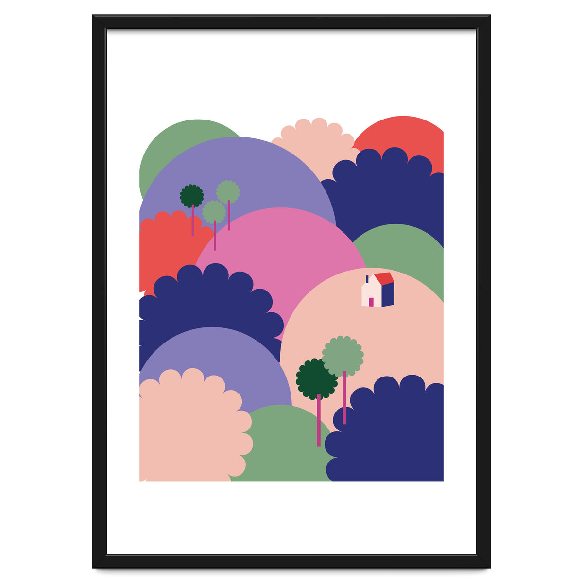 Mediterranean Landscape 1 Rgb