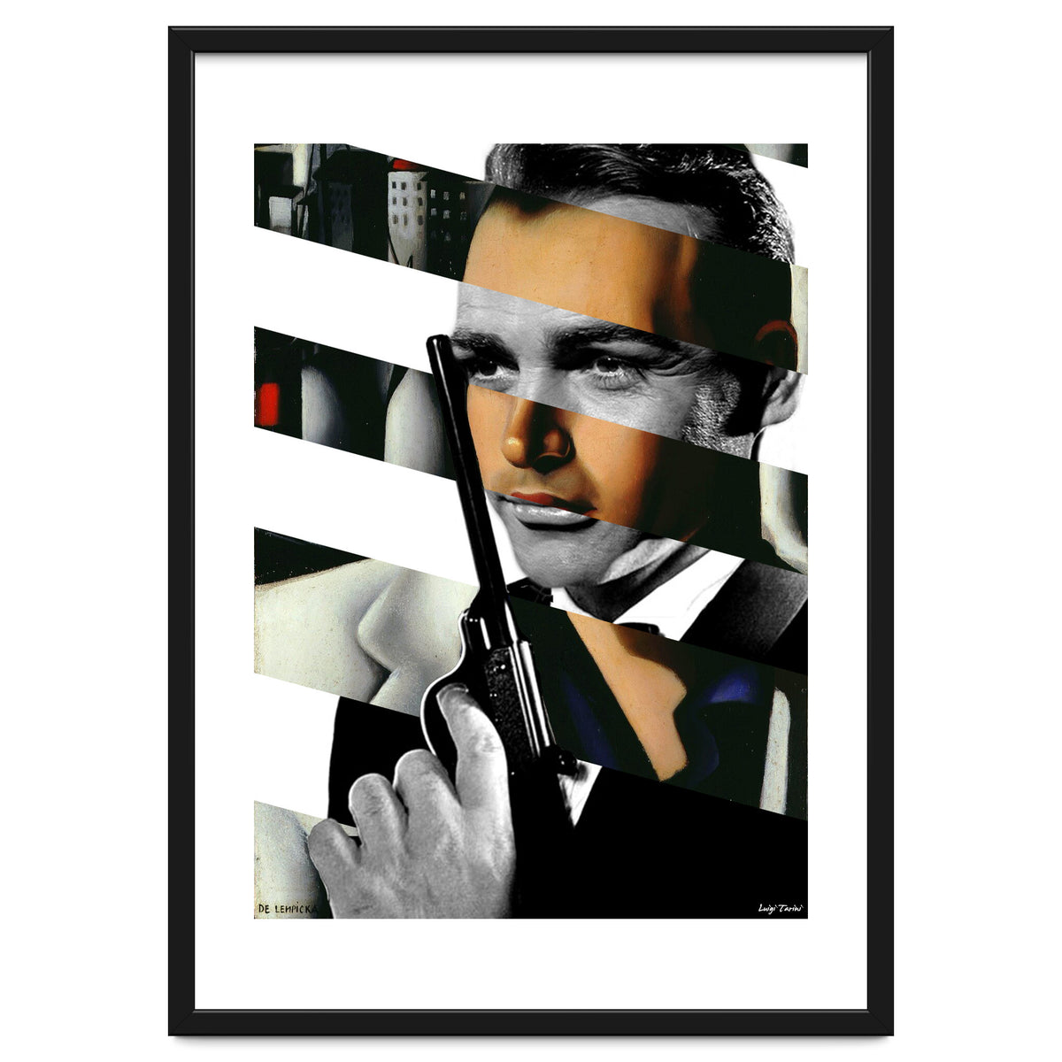 Tamara De Lempicka's Portrait Of Count Vettor Marcello & Sean Connery In James Bond With