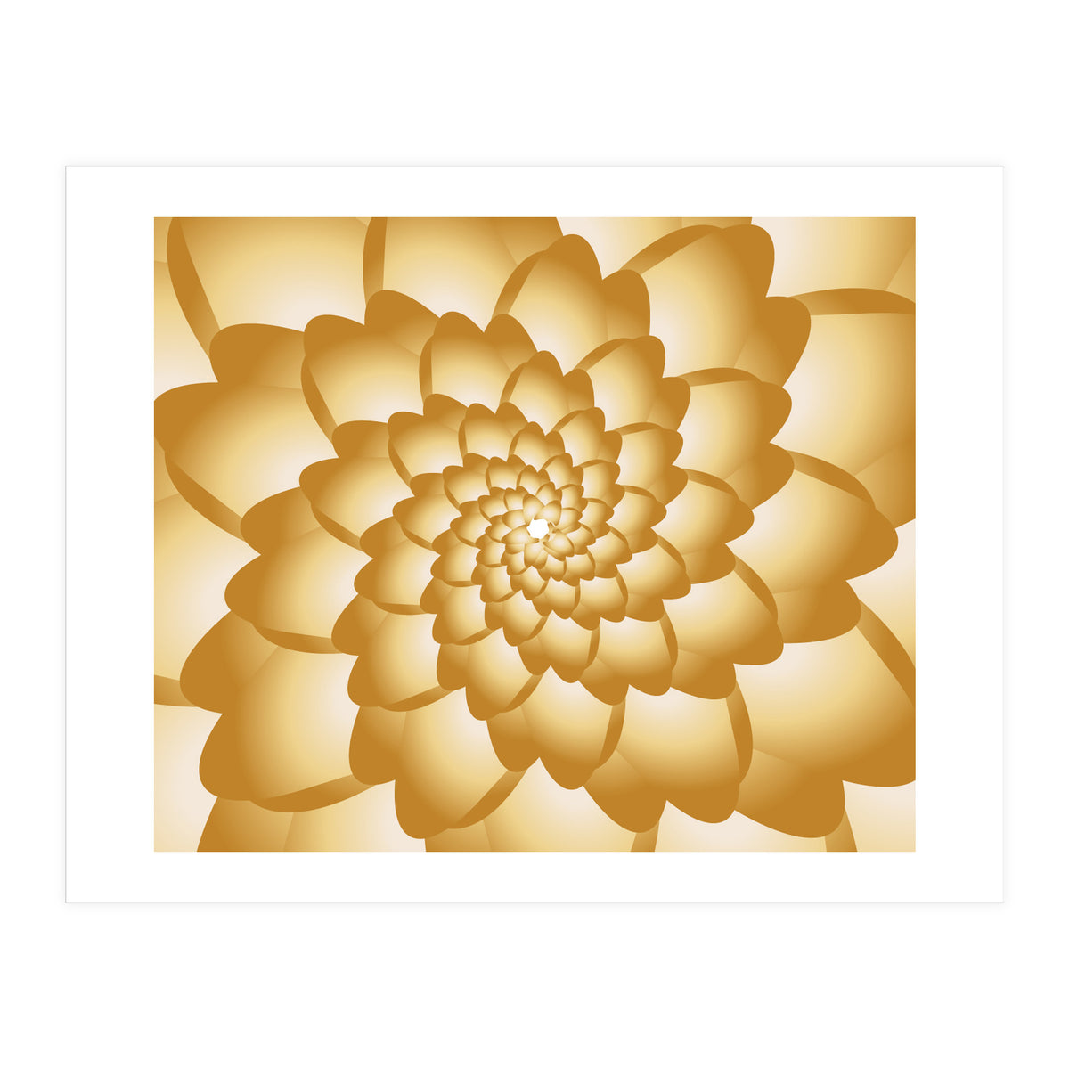 Flower Swirl Pattern (Print Only)