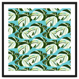Summer Variegated Monstera | Rainforest Jungle botanical Plants Illustration | Boho Tropical Nature thumbnail