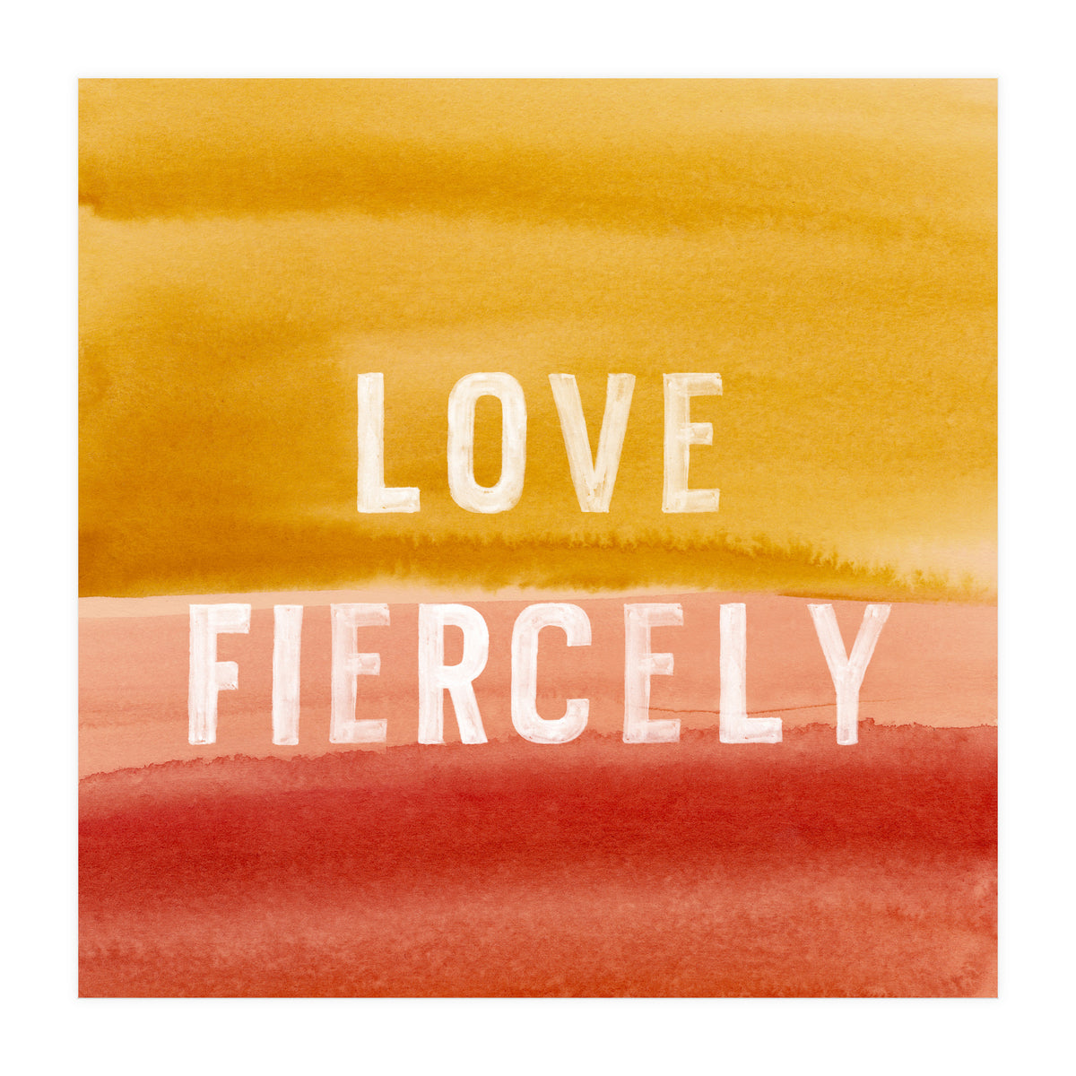 Fiercely (Print Only)