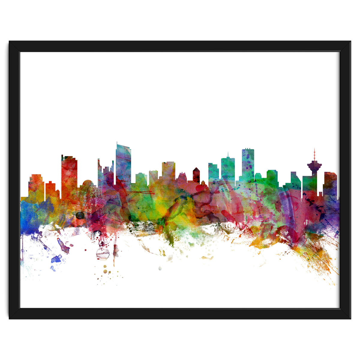 Vancouver Canada Skyline