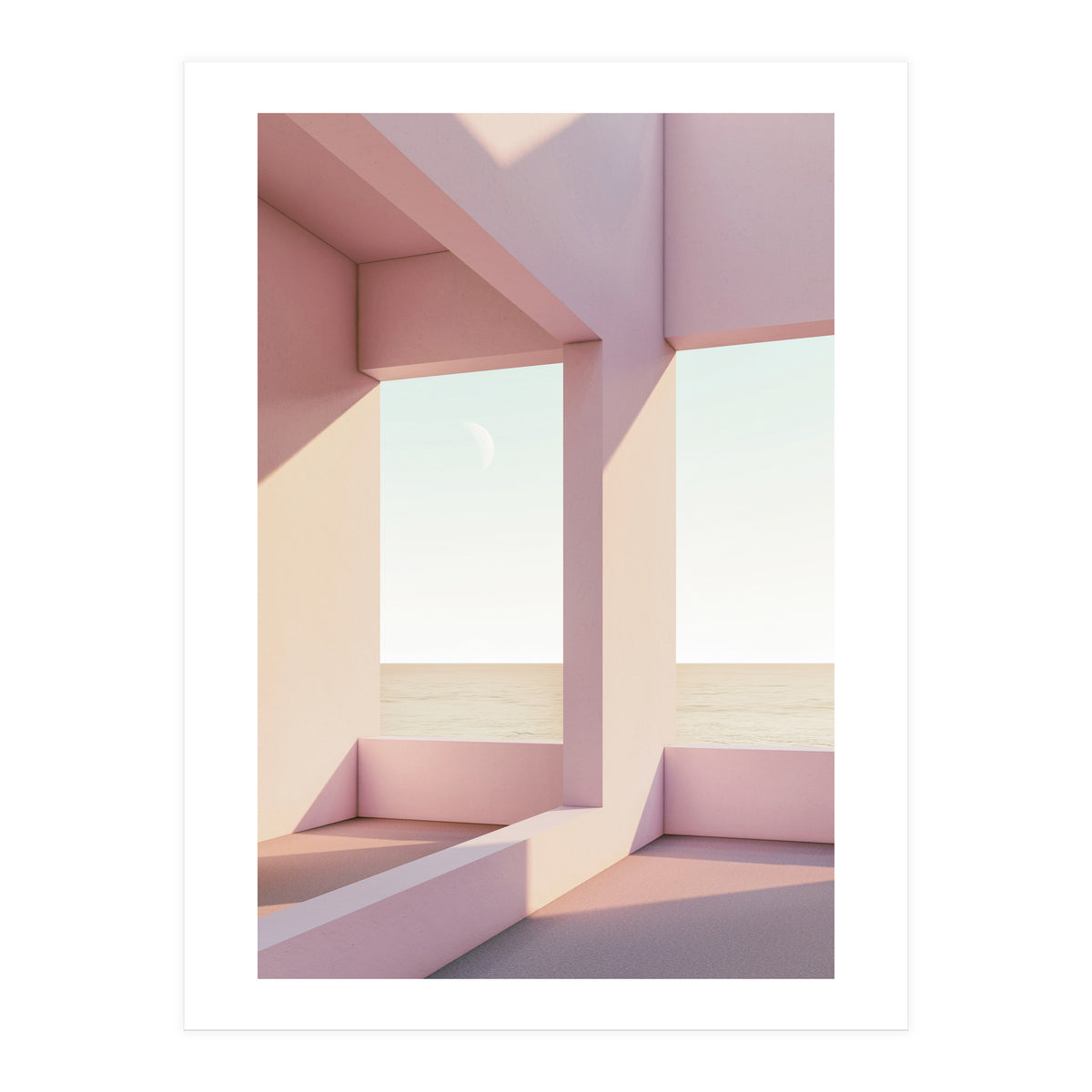 MOON IN THE WINDOW (Print Only)