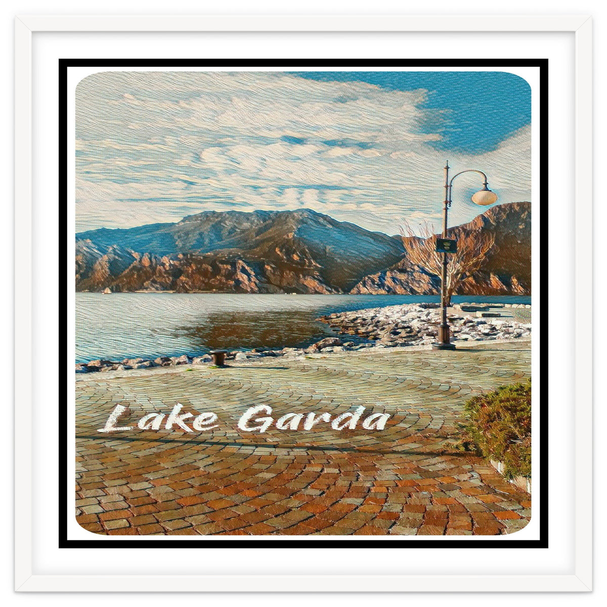 Calm Day On Lake Garda