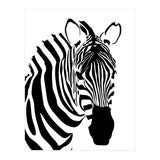Zebra Stripe - Monochrome (Print Only) thumbnail