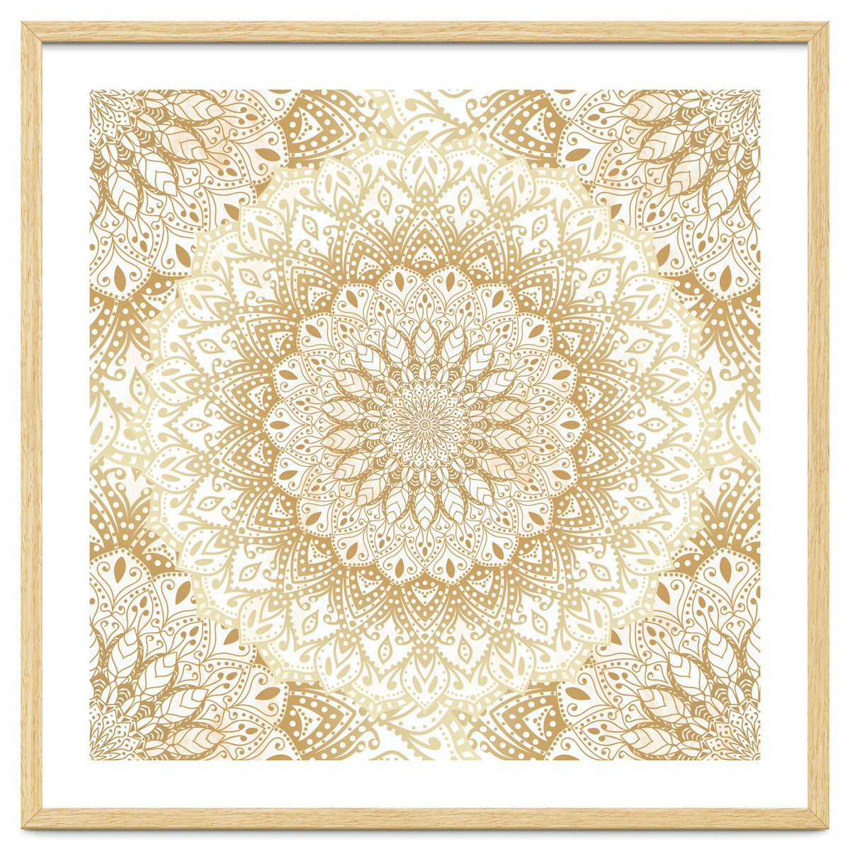 Mandalas For May Gold
