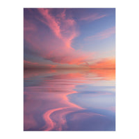 Pink and Blue Sunset (Print Only)