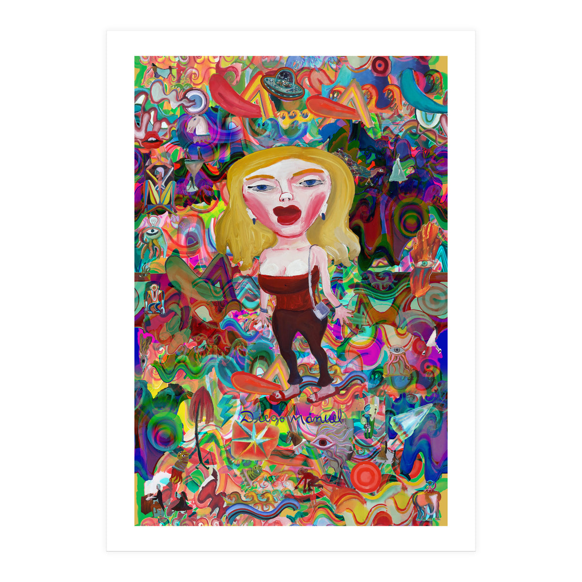 Graffitis 2021 Tapiz 51 (Print Only)