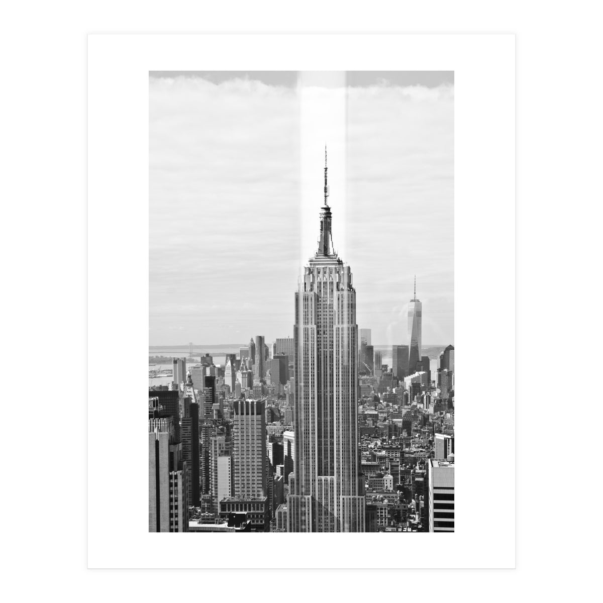 Empire State Building, Reflections in New York (Print Only)