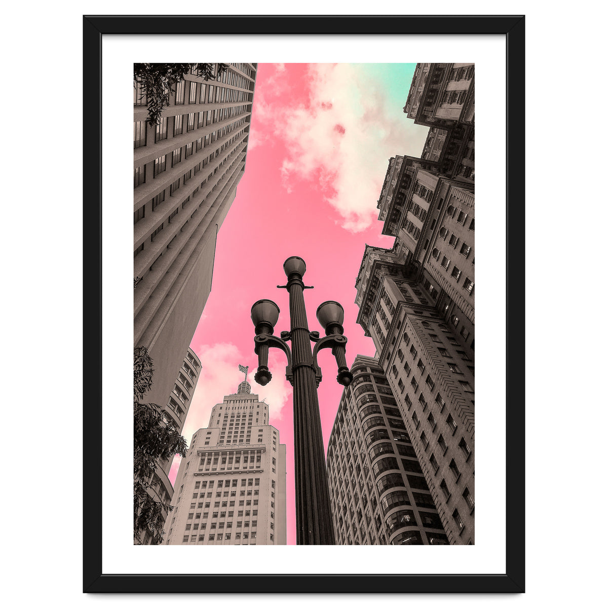 Pink Sky in São Paulo - Downtown