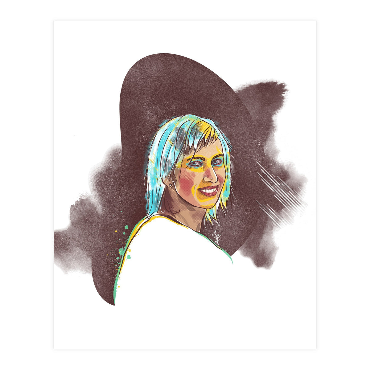 Smiling Eyes 1 (Print Only)