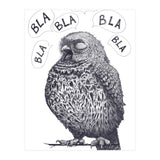 Owl Bla Bla Bla (Print Only) thumbnail