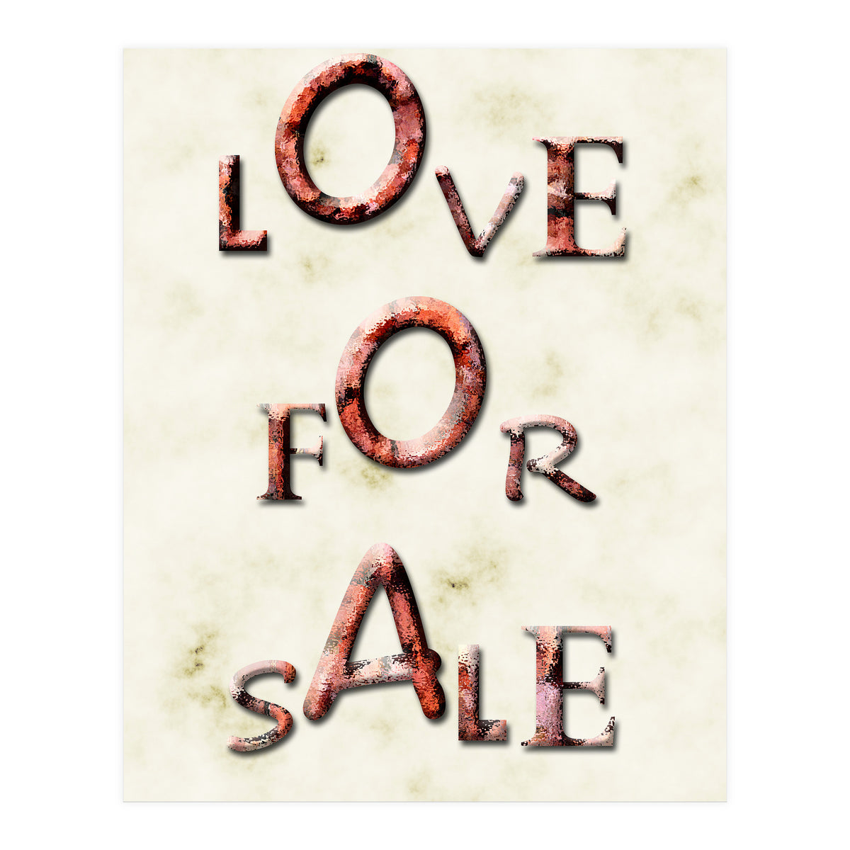 Love 4 sale (Print Only)