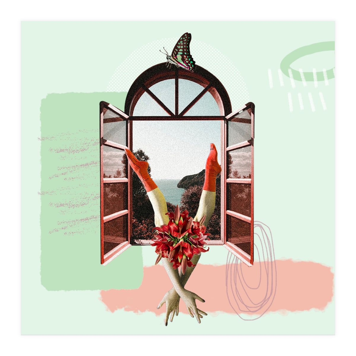 Window dive (Print Only)