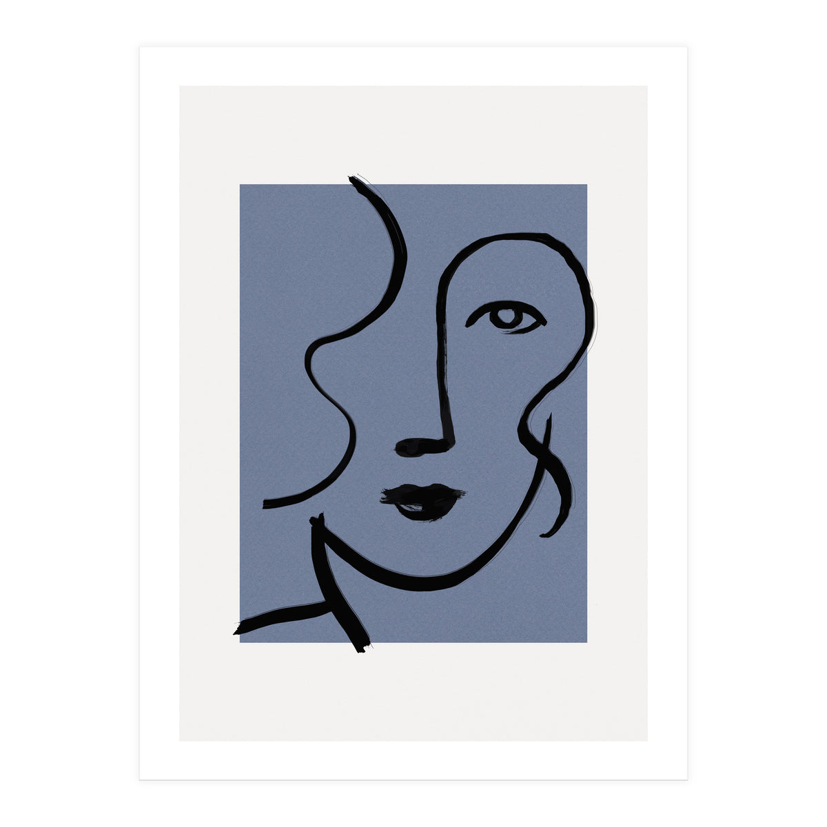 Blue Woman (Print Only)