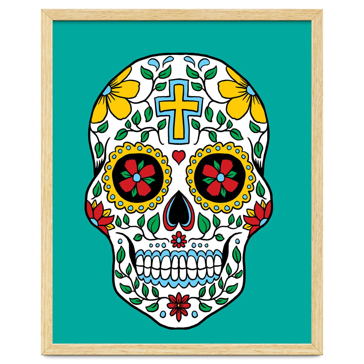 Colorful Skull III
