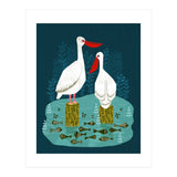 Pelicans (Print Only) thumbnail