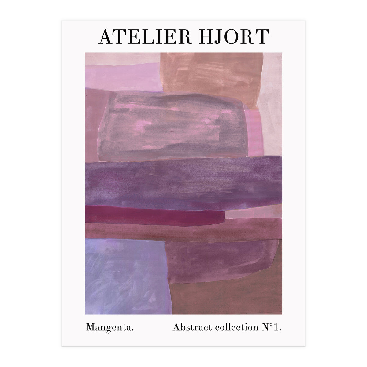 Mangenta Abstract (Print Only)