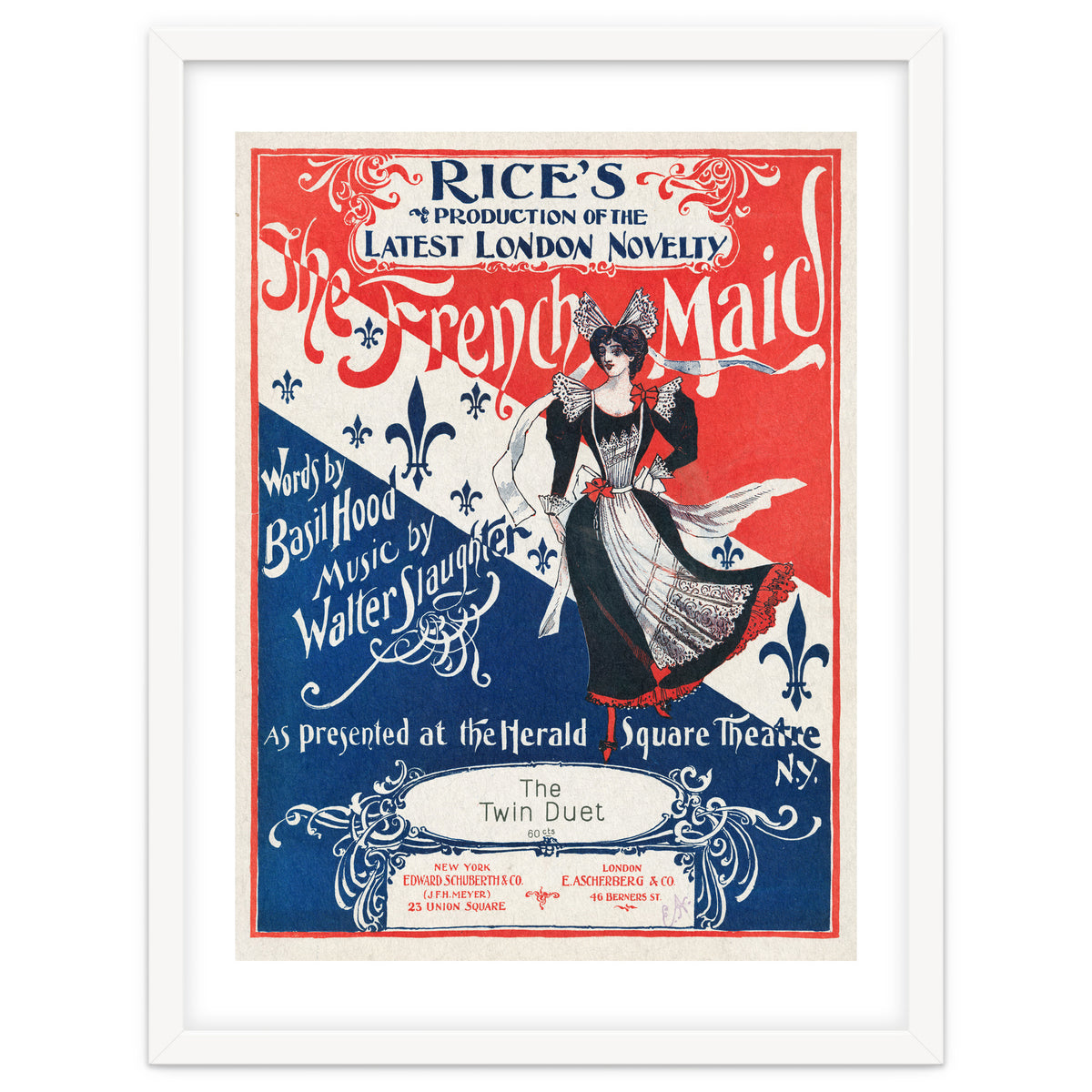 The French Maid - Production Advertisement