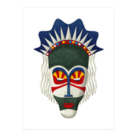 Tribal Mask 14 (Print Only)