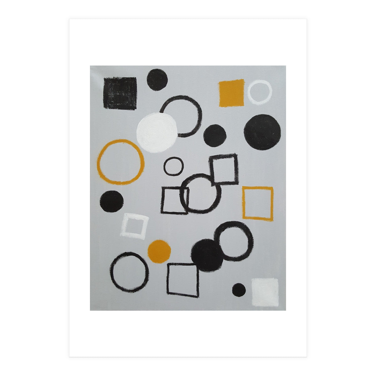 Squares And Circles 1 (Print Only)