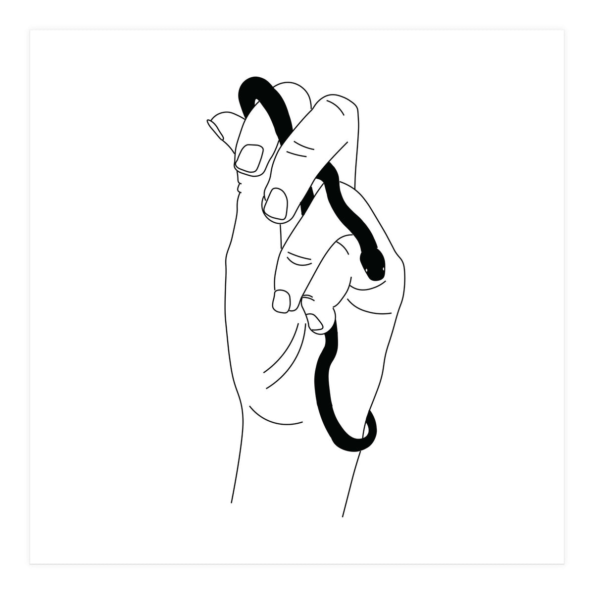 Snake Palm (Print Only)