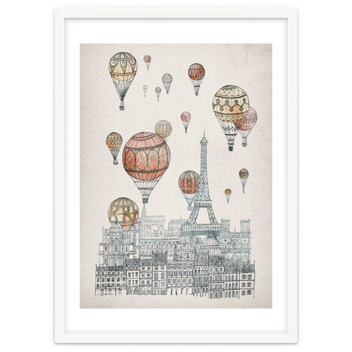 Voyages Over Paris