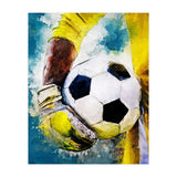 Football Player Goalkeeper (Print Only) thumbnail