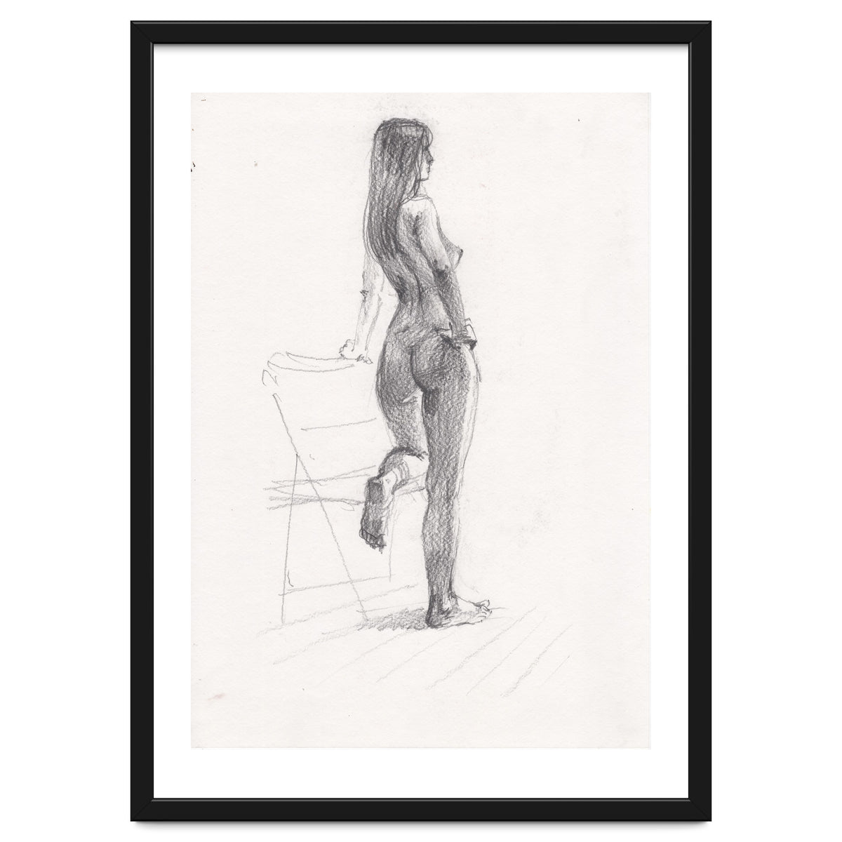 Erotic Sketch Drawing Art