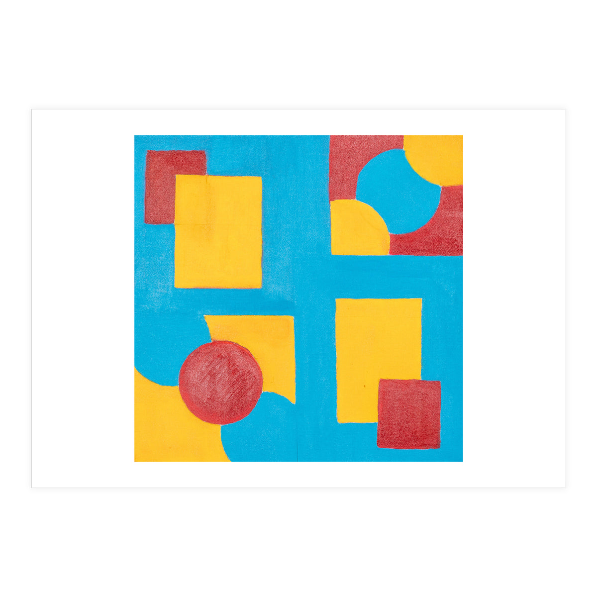 Circles And Squares (Print Only)