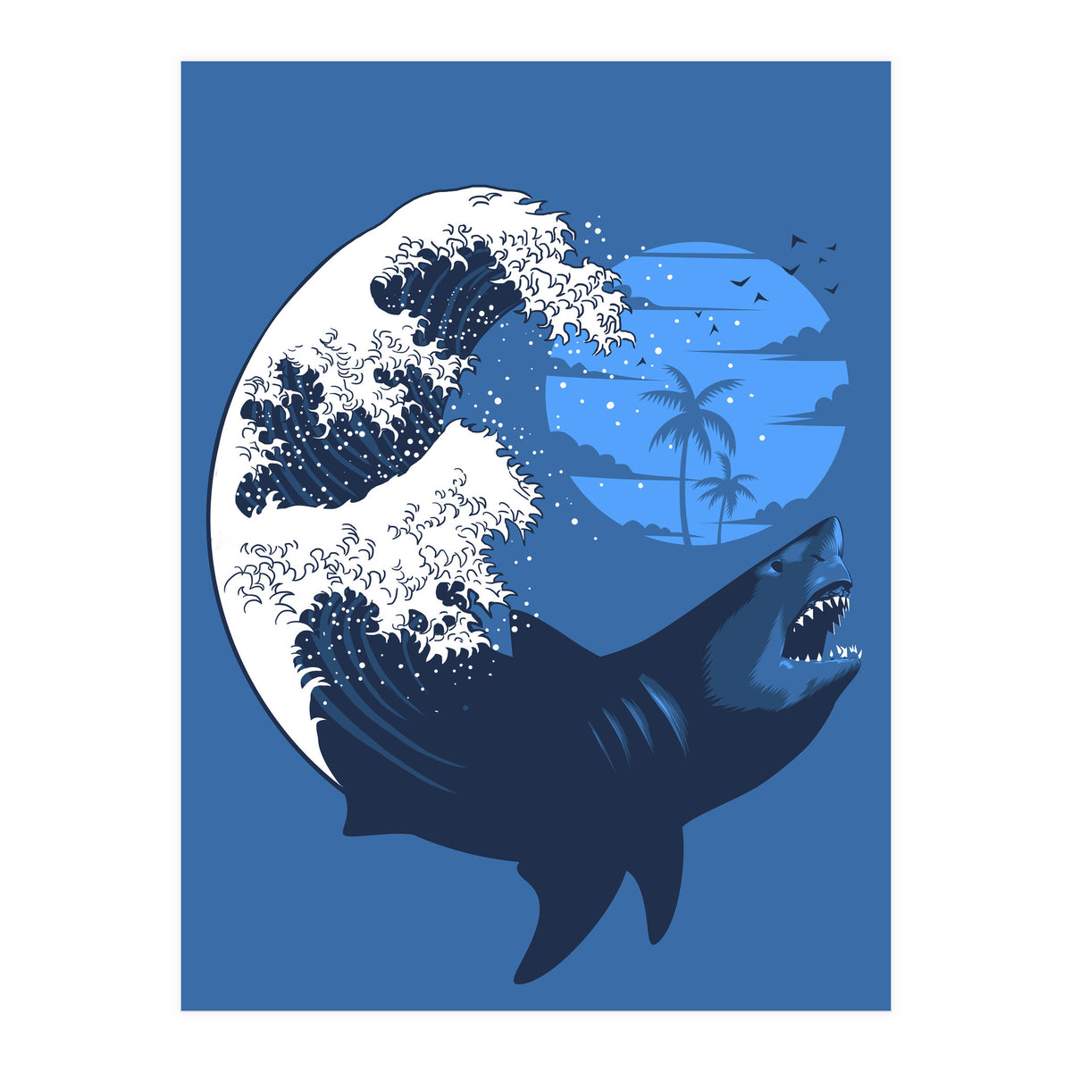 The great wave (Print Only)