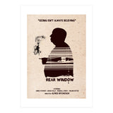 Hitchcock Rear Window movie poster (Print Only) thumbnail