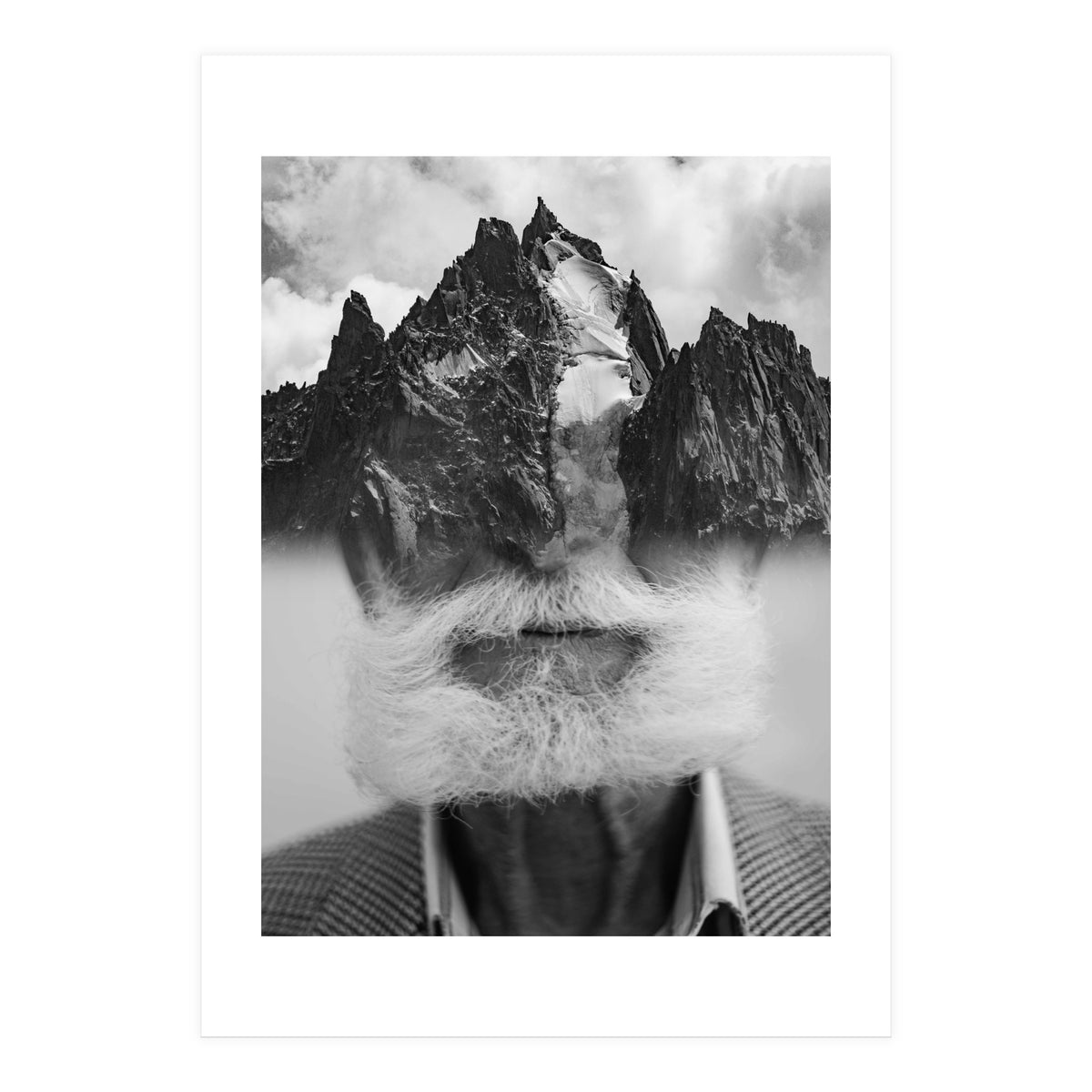 Der Mann Am Berg (Print Only)