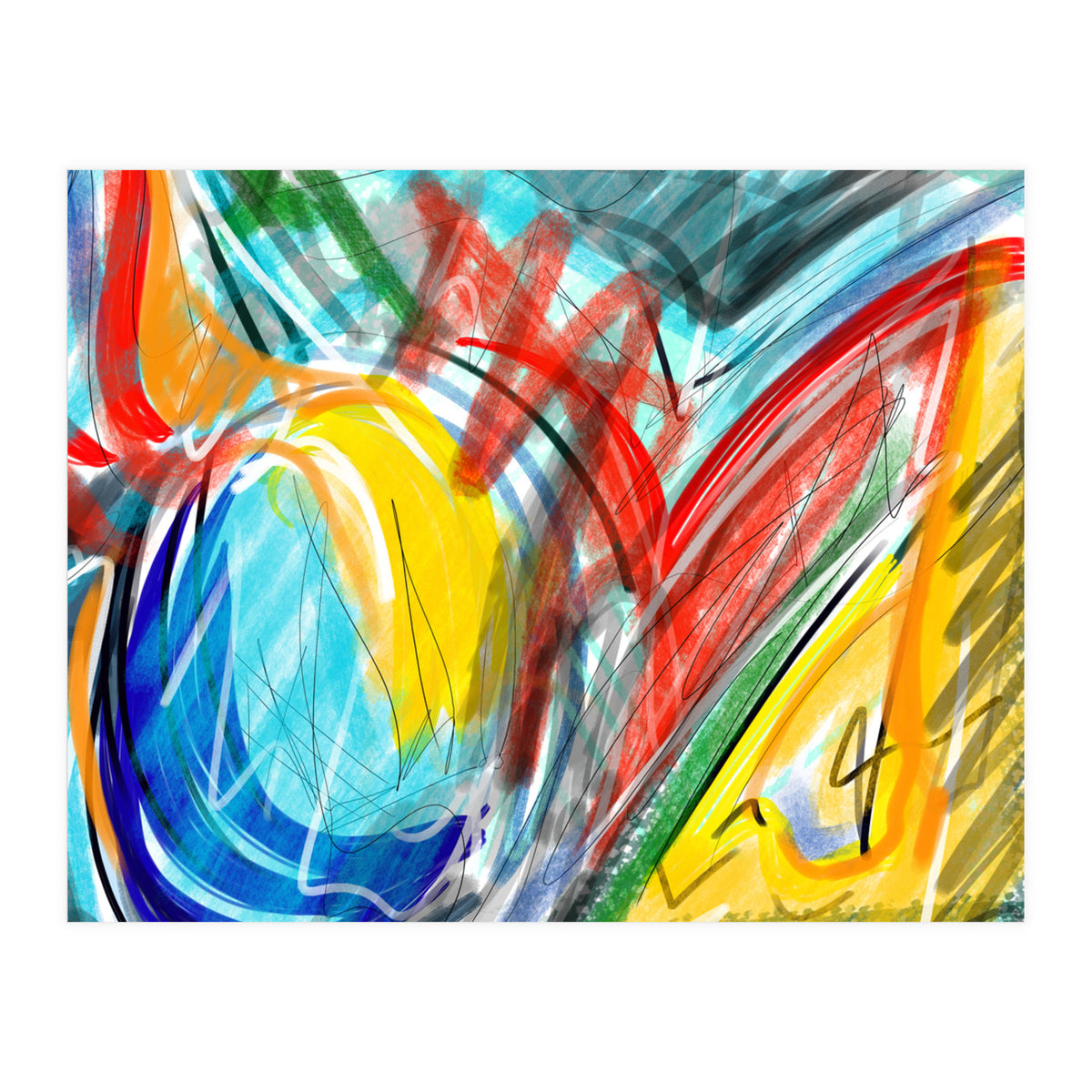 Colors And Traces (Print Only)