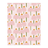 Pastel Pink Flower Pattern  (Print Only) thumbnail
