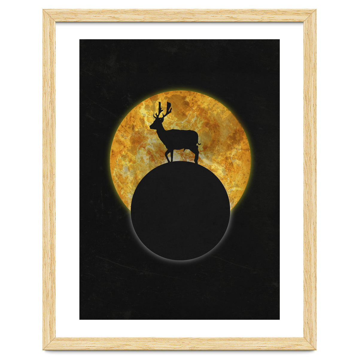 Deer On The Moon