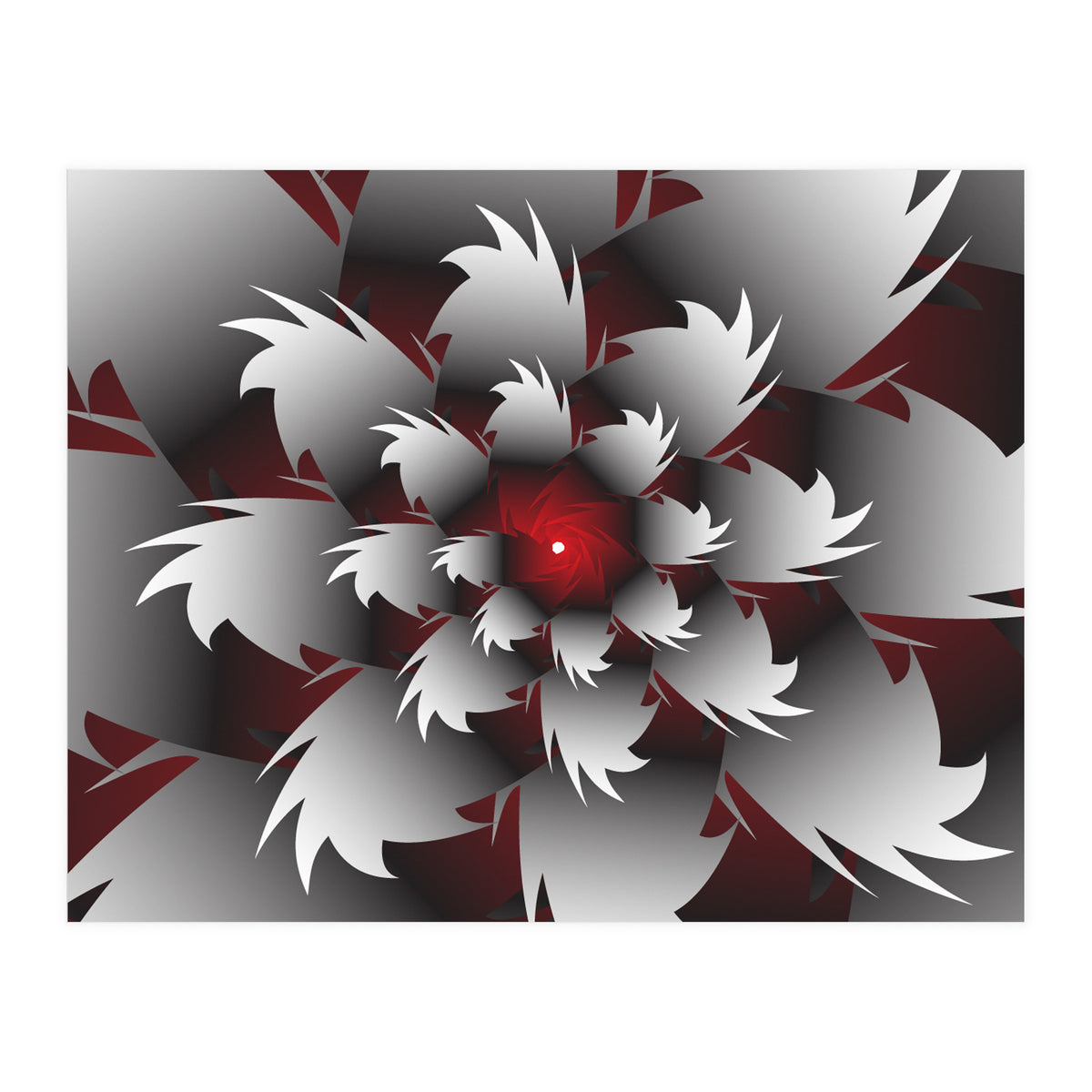 Seamless 3D Floral (Print Only)