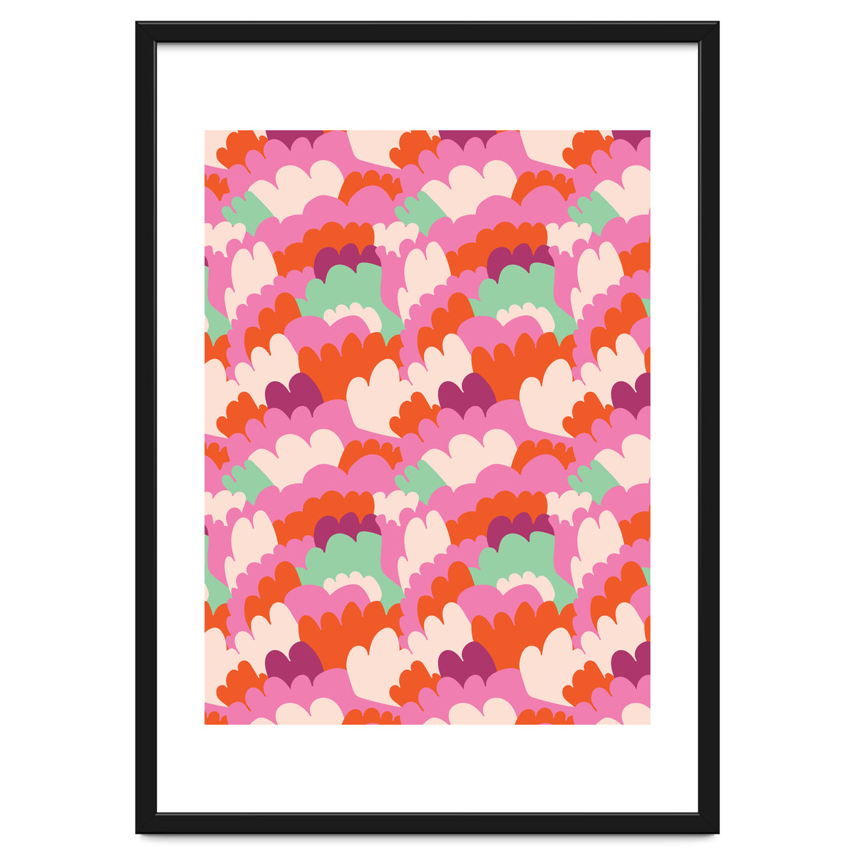 Cute Rainbow Abstract Pattern