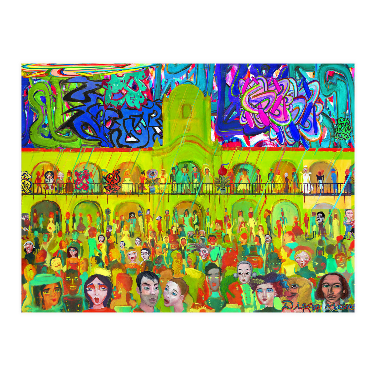 25 De Mayo Pop Digital 28 (Print Only)