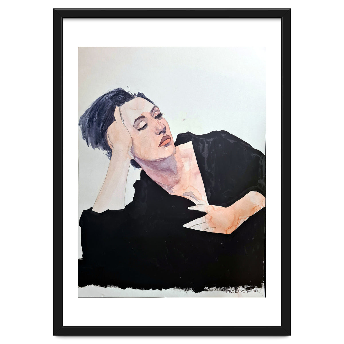 Untitled #91 - Woman in black