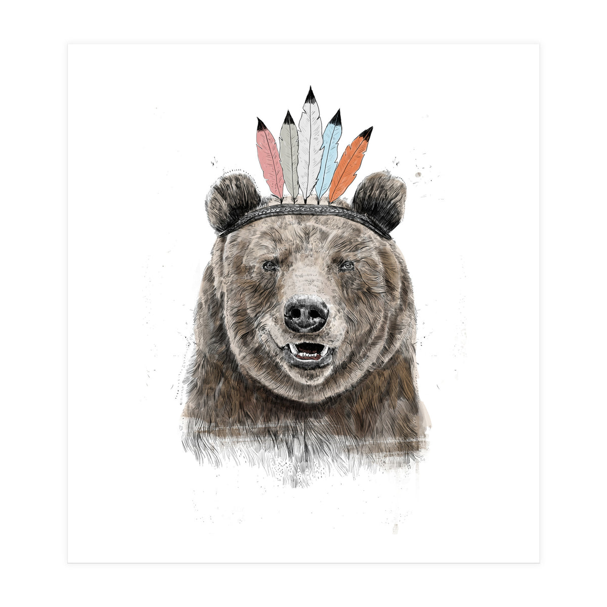 Festival Bear (Print Only)