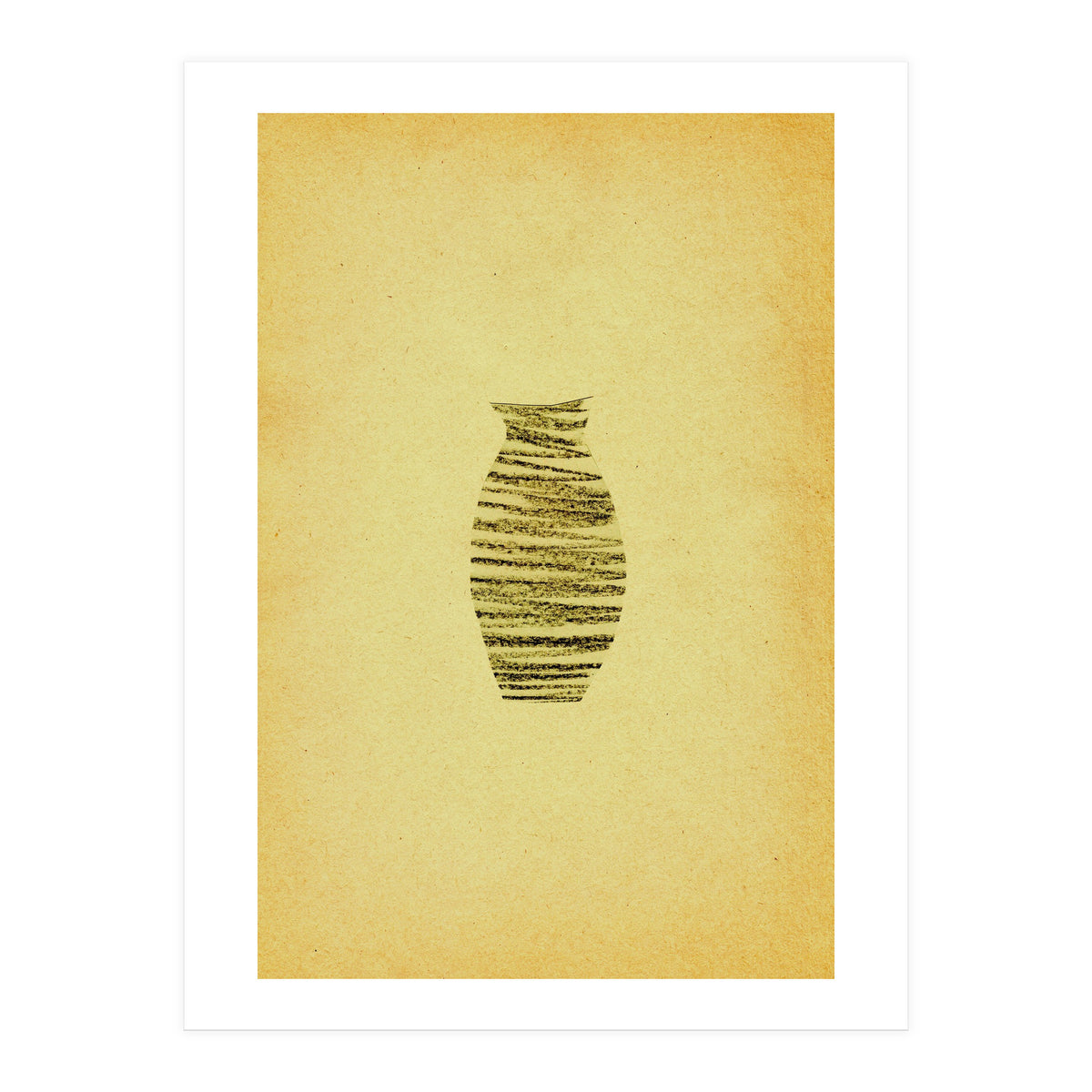 Retro vase (Print Only)