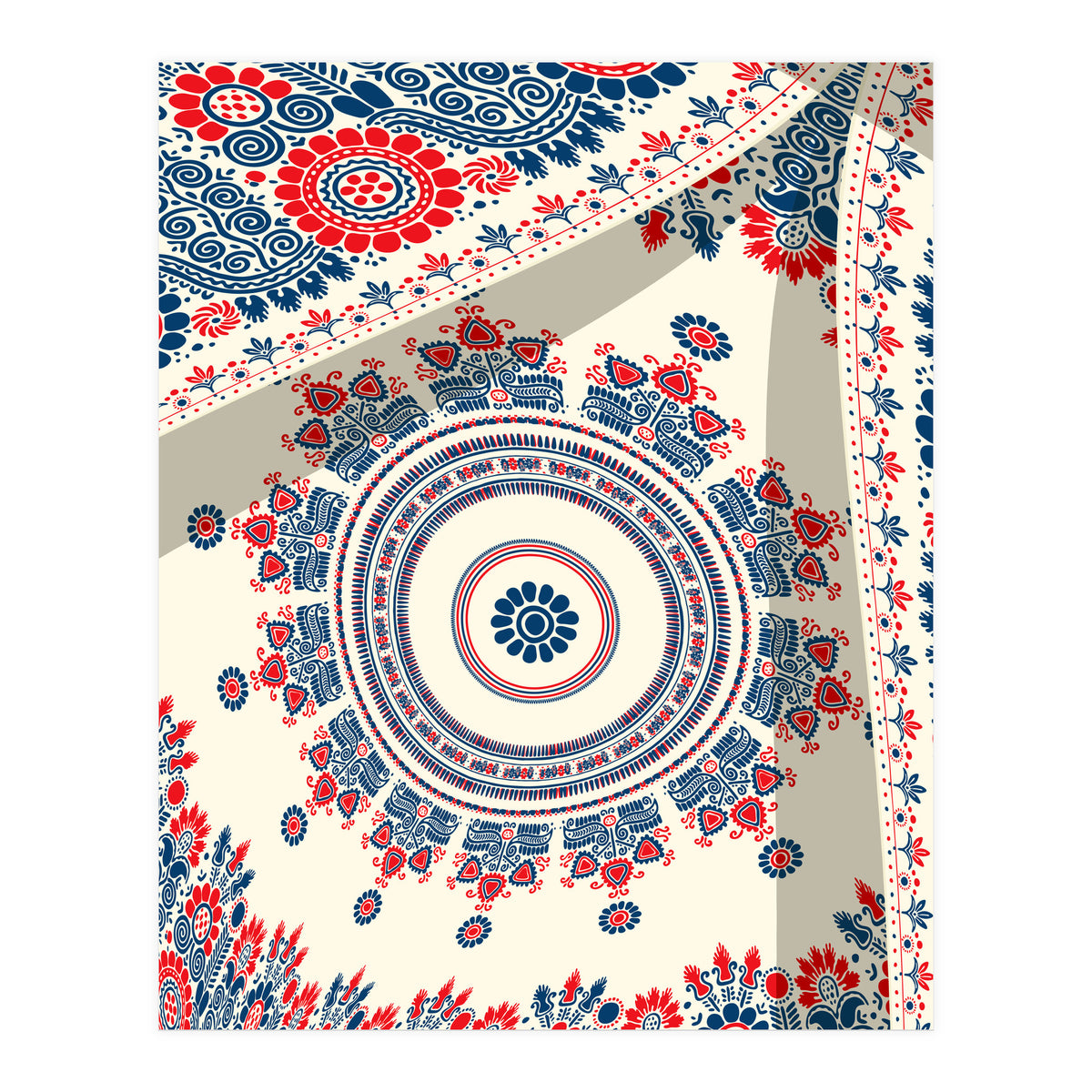 Romanian embroidery background 42 (Print Only)