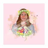 Girl In Wreath 3 (Print Only) thumbnail